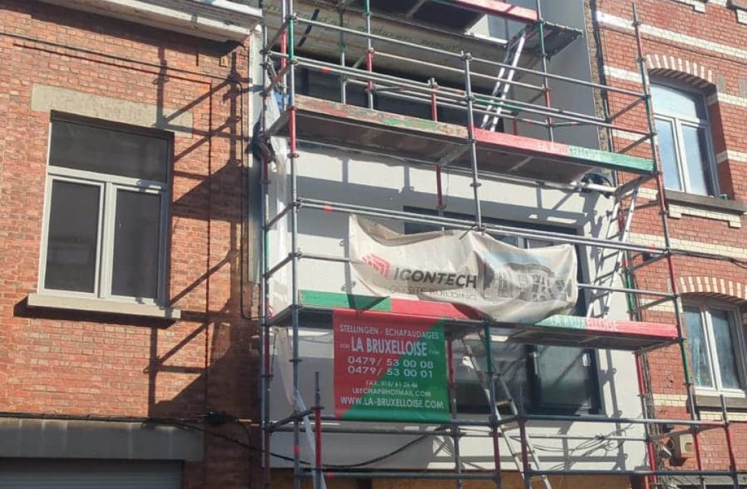 Projet de rénovation éco-constructive CC Autrement Bruxelles