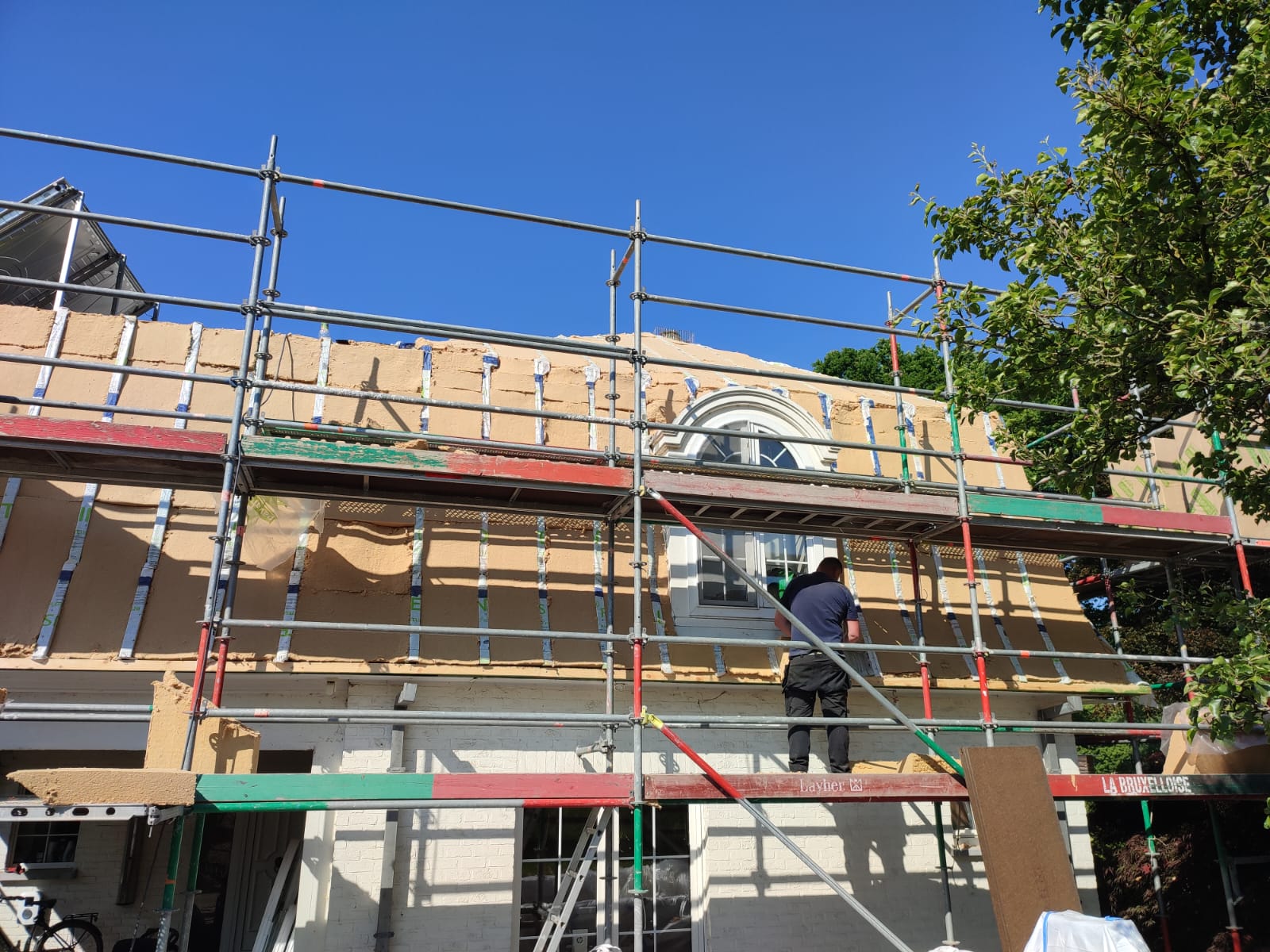 Projet de rénovation éco-constructive CC Autrement Bruxelles
