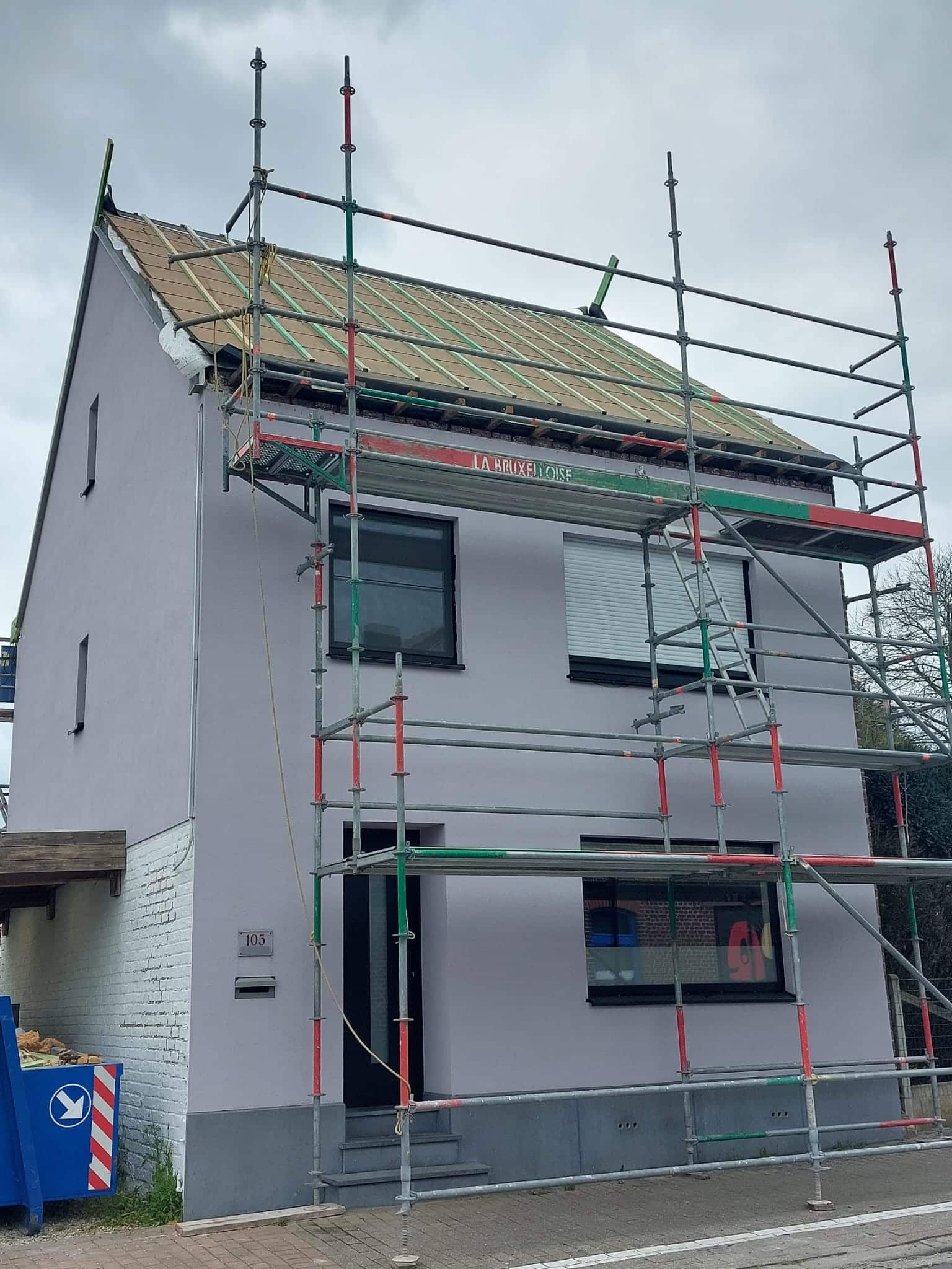 Projet de rénovation éco-constructive CC Autrement Bruxelles